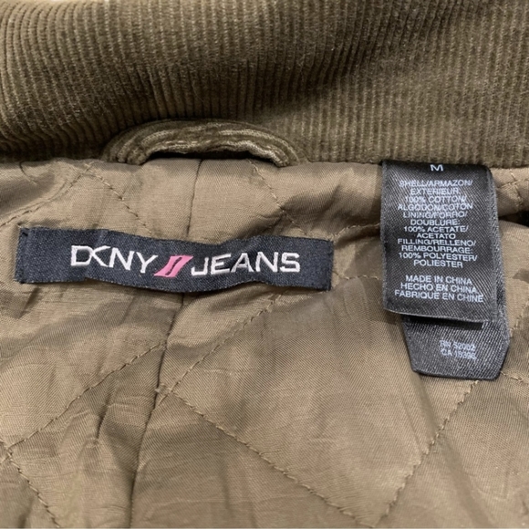 DKNY Corduroy Jacket Sz M - Picture 8 of 14